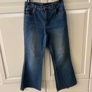 Denim size 12  1/2 girls which fits size 4-6 women